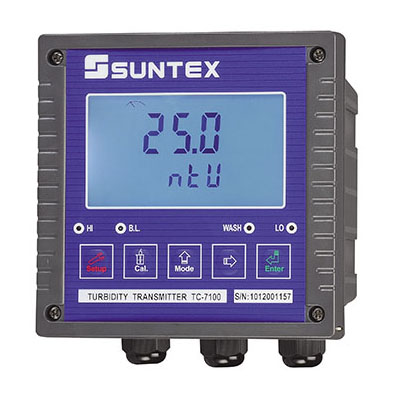 SUNTEX上泰TC-7100 微电脑浊度/悬浮固体变送器 具RS485输出